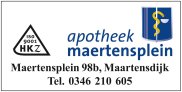 Advertentie Apotheek Maertensplein